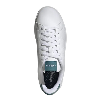 White - Lifestyle - Adidas Unisex Adult Sportswear Advantage Trainers