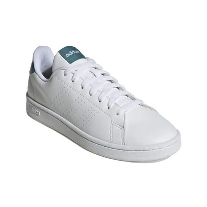 White - Front - Adidas Unisex Adult Sportswear Advantage Trainers