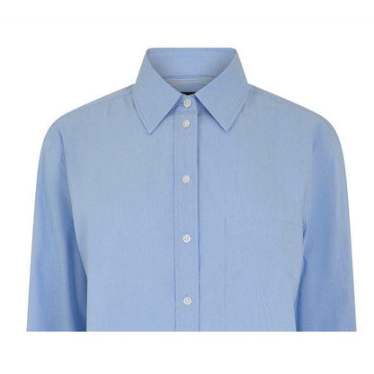 Bright Blue - Back - Boss Womens-Ladies Brielle 1 Monday Long-Sleeved Shirt