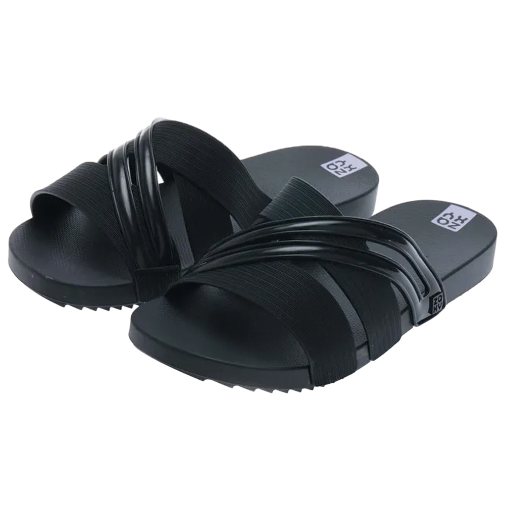 Black - Front - Zaxy Womens-Ladies Respiro Sandals