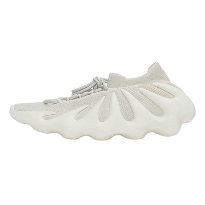Cloud White - Back - Yeezy Childrens-Kids 450 Logo Knitted Trainers