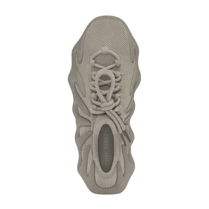Stone-Flax - Side - Yeezy Childrens-Kids 450 Logo Knitted Trainers