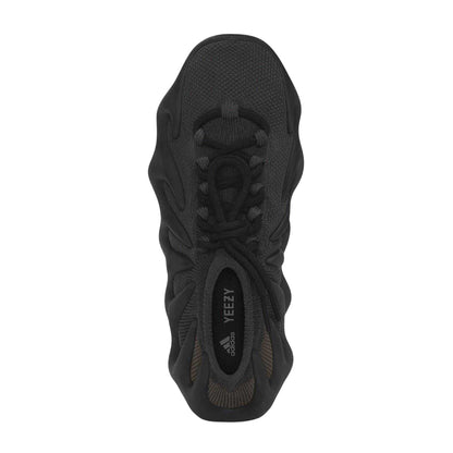 Dark Slate - Side - Yeezy Childrens-Kids 450 Logo Knitted Trainers