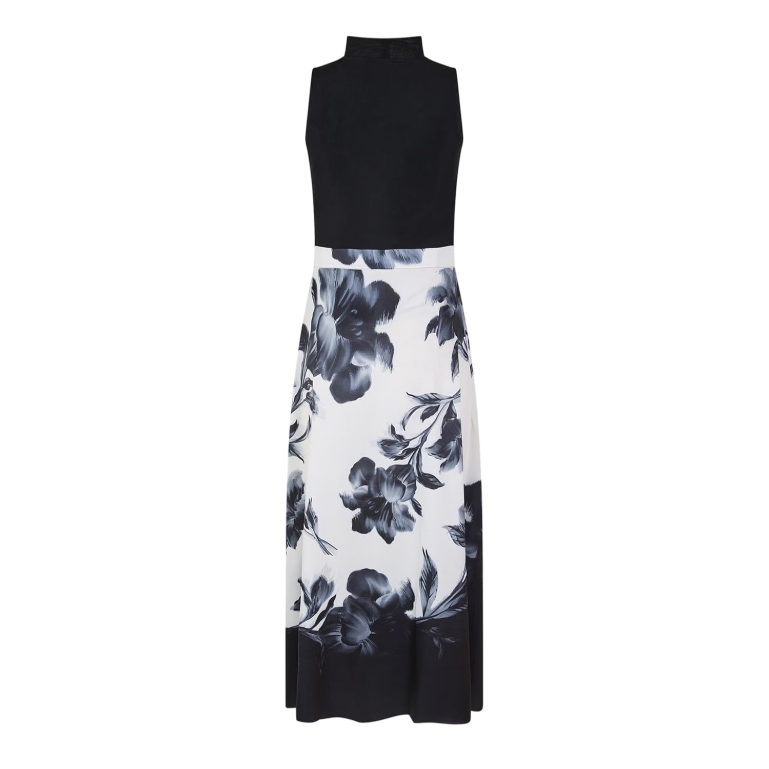 Black - Back - Ted Baker Womens-Ladies Printed Mesh Top