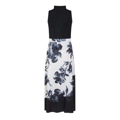 Black - Back - Ted Baker Womens-Ladies Printed Mesh Top