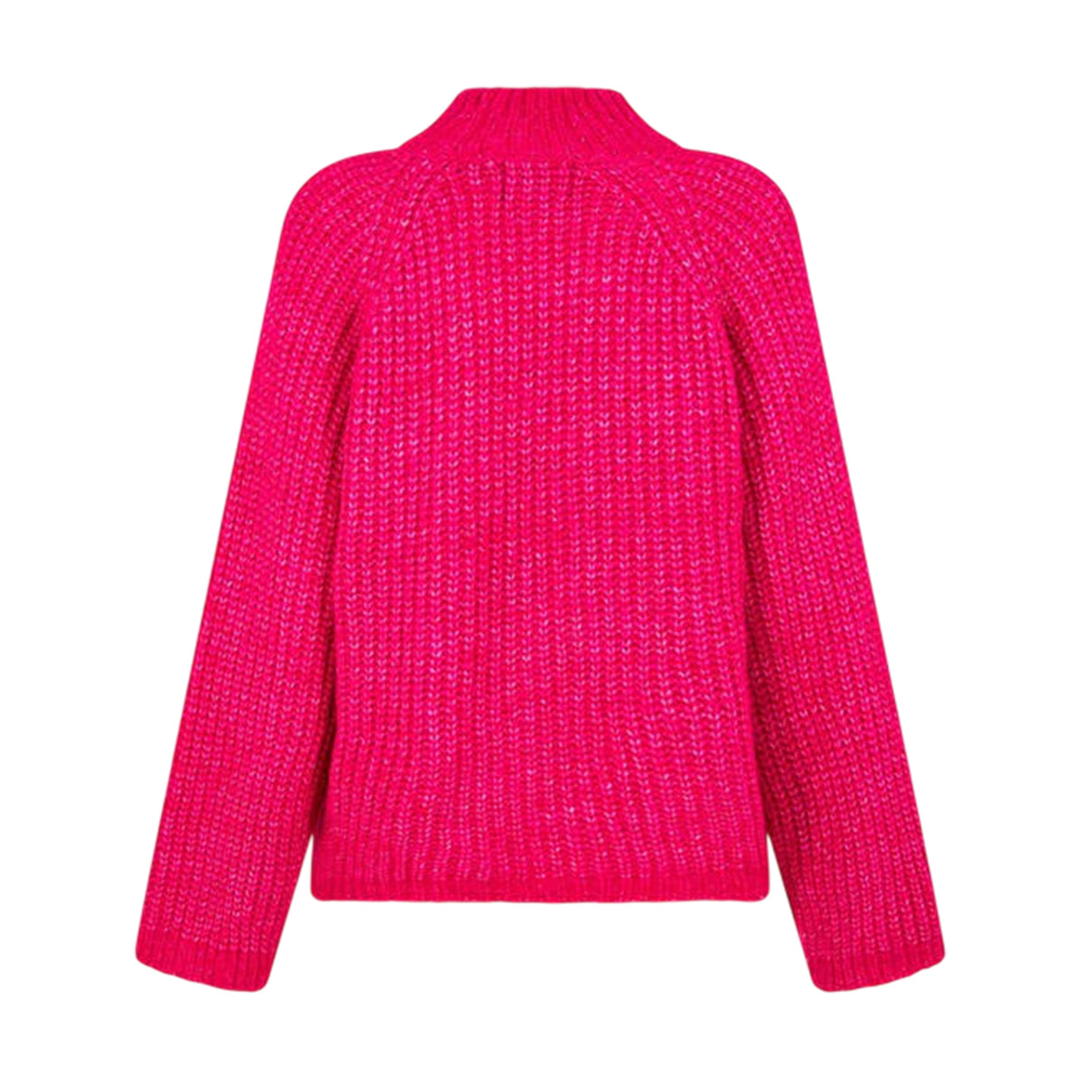 Beetroot Purple - Back - Pieces Unisex Adult Relaxed Fit Casual Sweatshirt