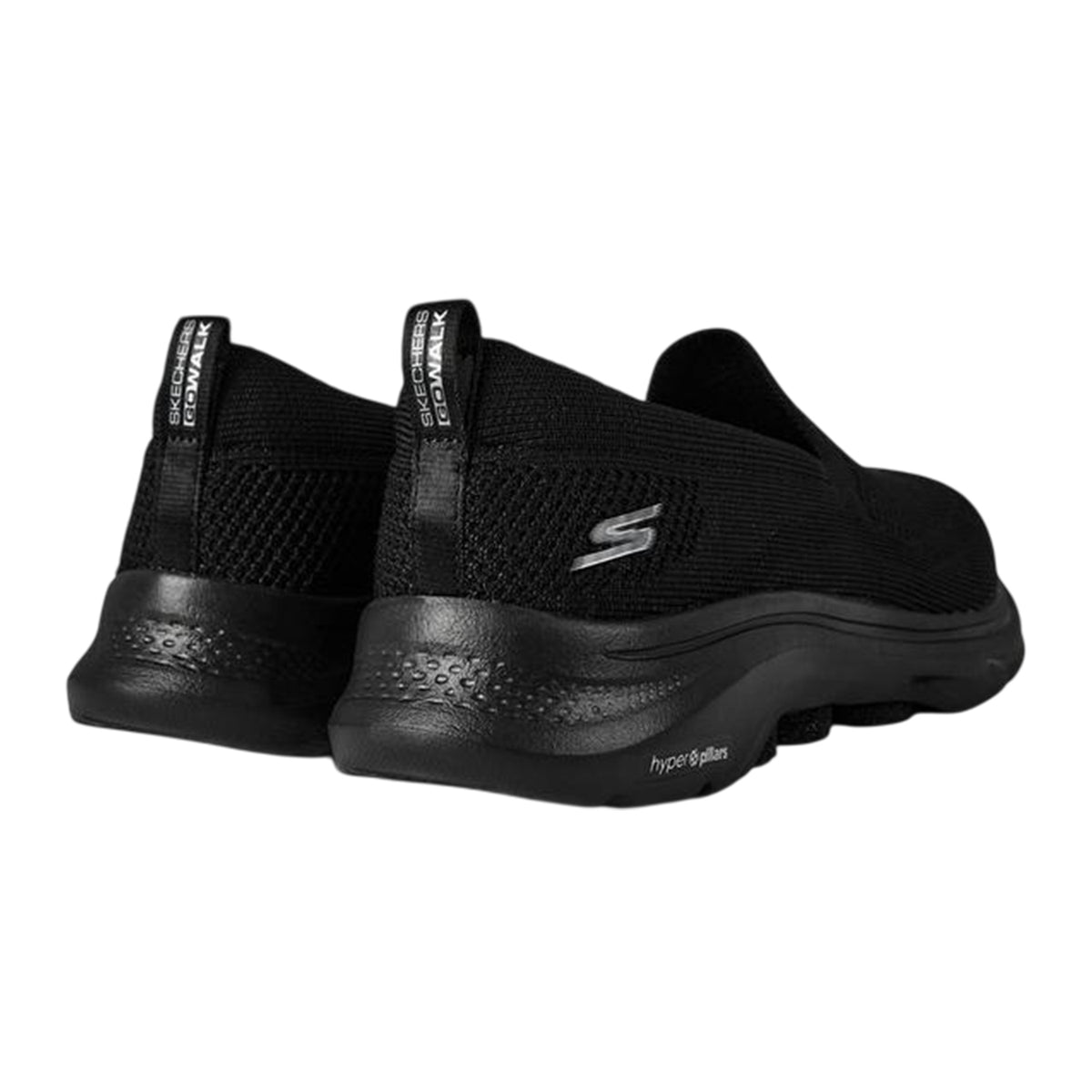Triple Black - Back - Skechers Unisex Adult Go Walk Trainers
