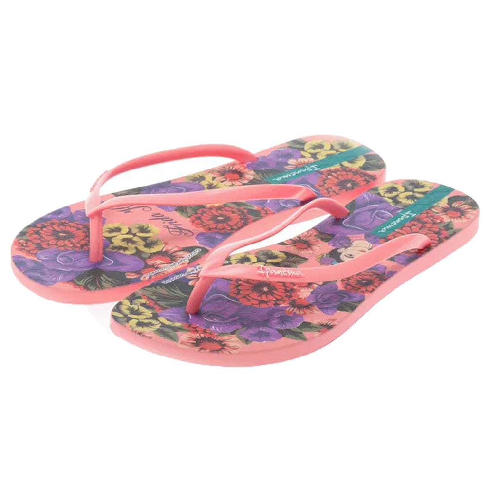 Pink - Front - Ipanema Womens-Ladies Frida Flip Flops