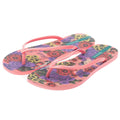 Pink - Front - Ipanema Womens-Ladies Frida Flip Flops