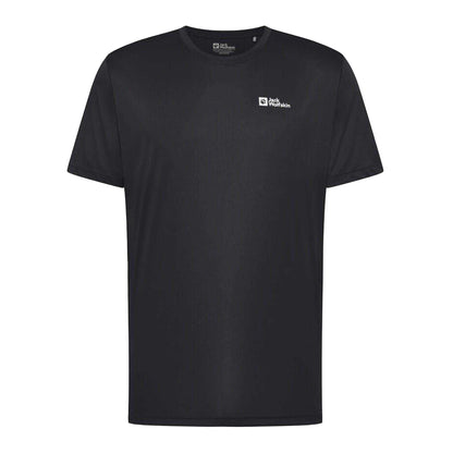 Phantom - Front - Jack Wolfskin Mens Tech Logo T-Shirt