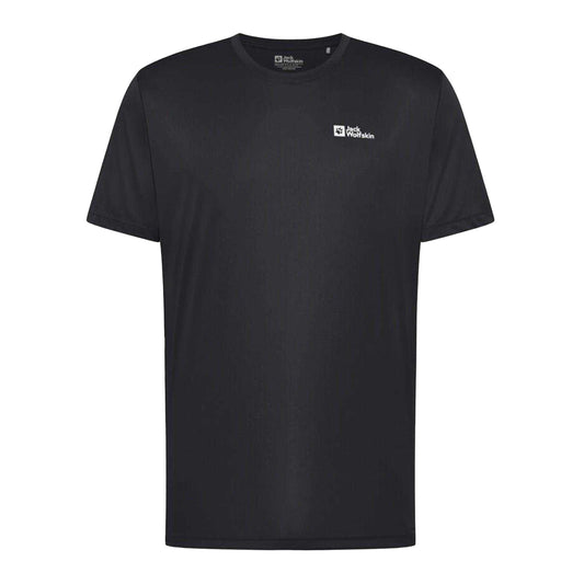 Phantom - Front - Jack Wolfskin Mens Tech Logo T-Shirt