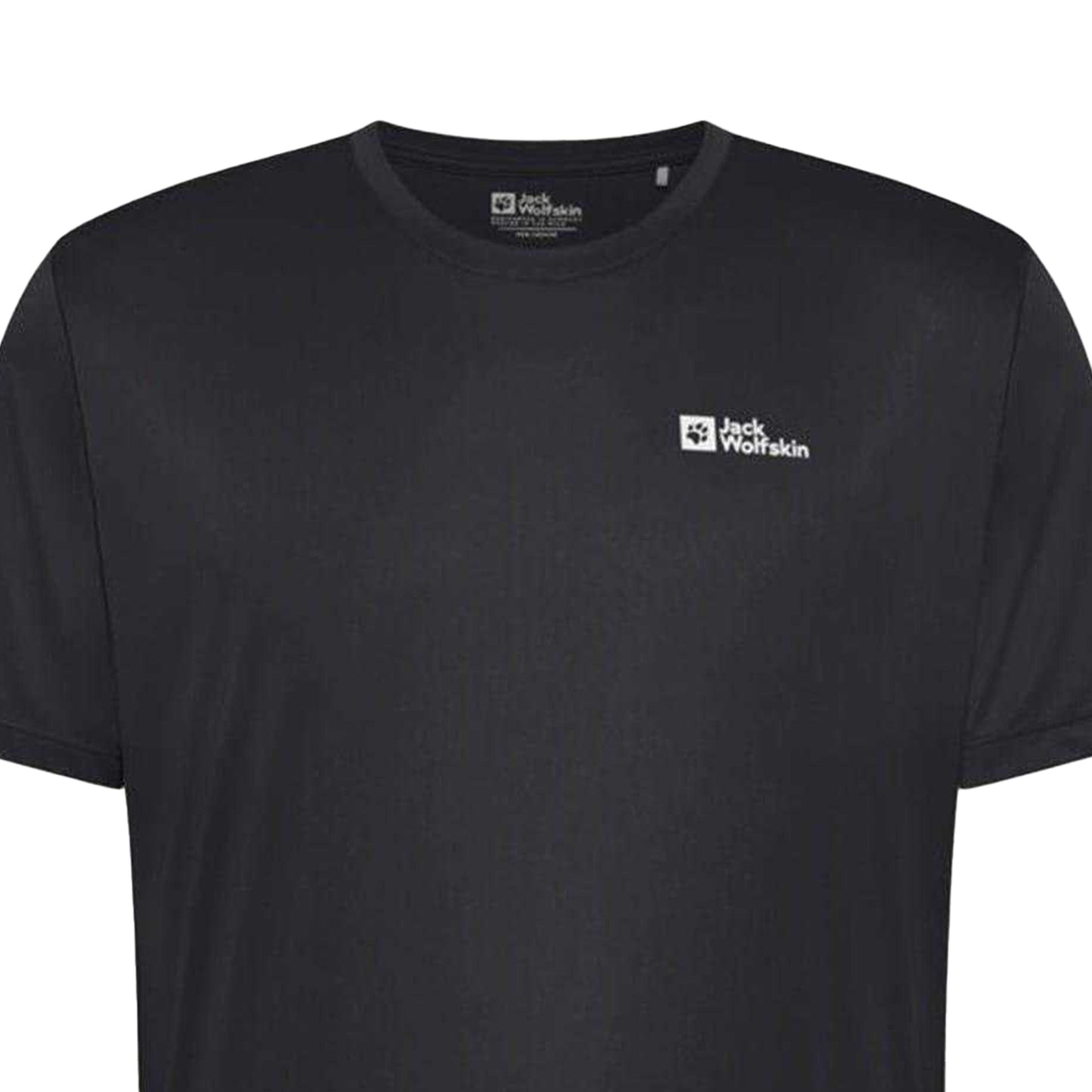 Phantom - Back - Jack Wolfskin Mens Tech Logo T-Shirt