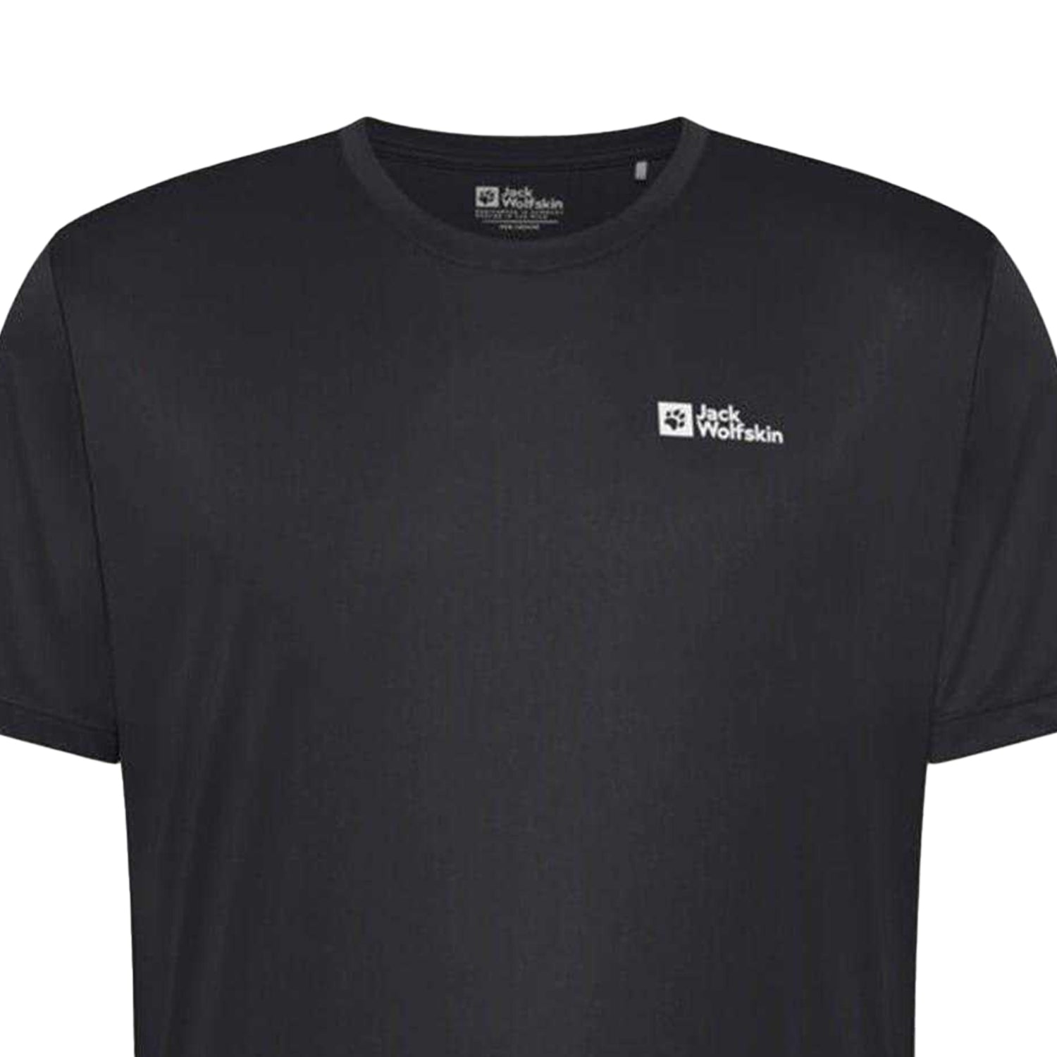 Phantom - Back - Jack Wolfskin Mens Tech Logo T-Shirt