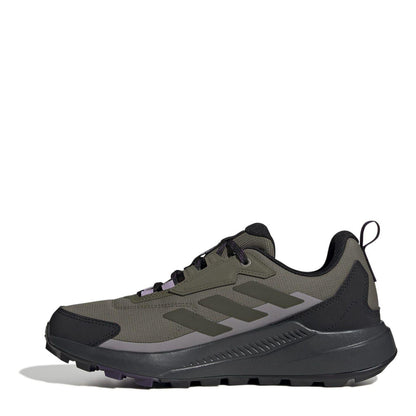 Black-Green - Back - Adidas Womens-Ladies Terrex Anylander Rain.RDY Hiking Shoes