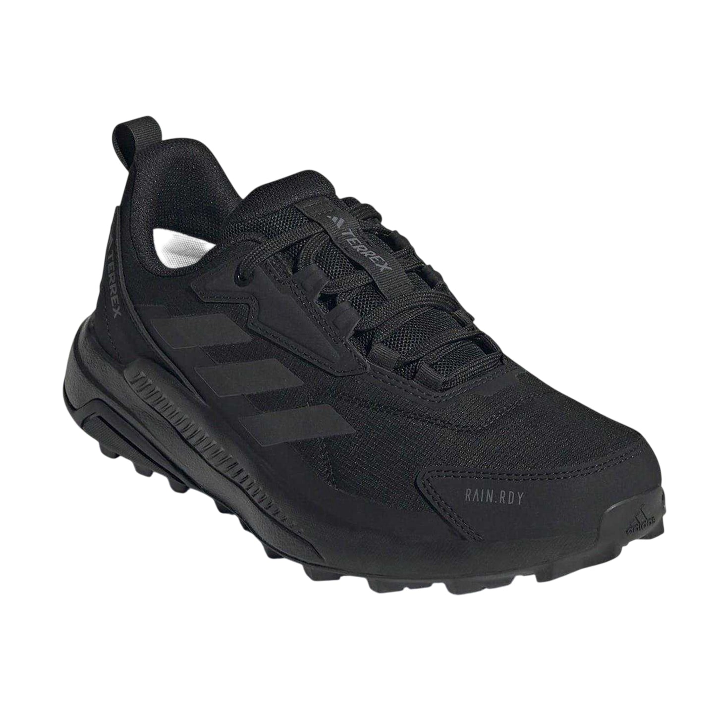 Black - Side - Adidas Womens-Ladies Terrex Anylander Rain.RDY Hiking Shoes