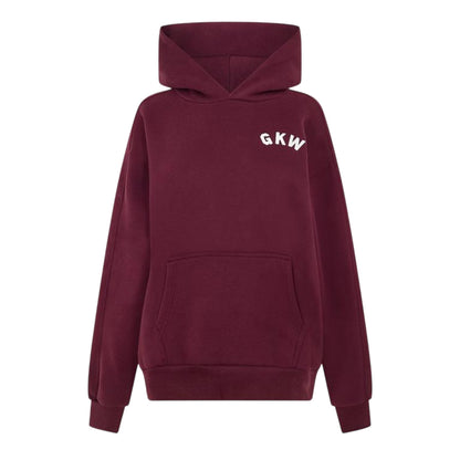 Fig - Front - Gym King Womens-Ladies Oversized Hoodie