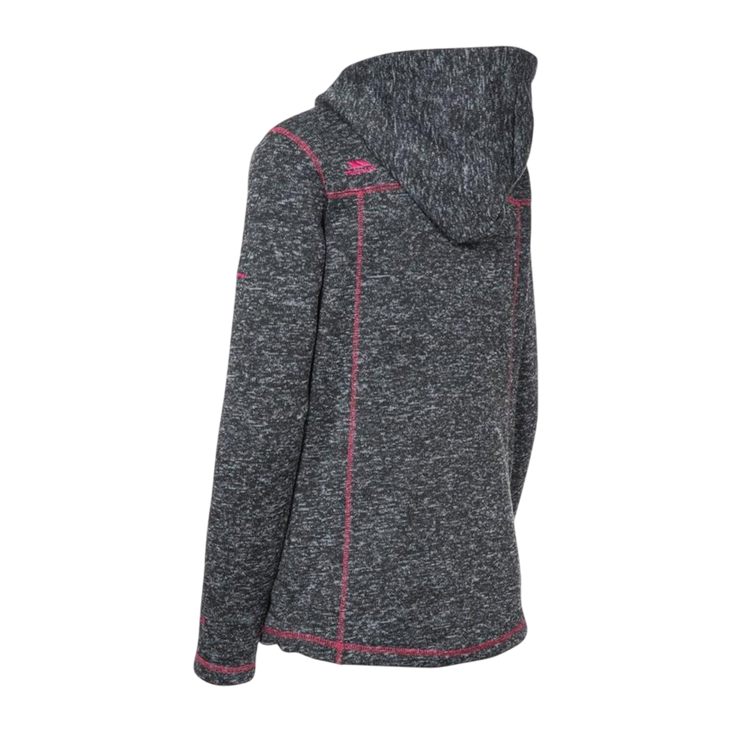 Black Marl - Back - Trespass Womens-Ladies Odelia Sweatshirt