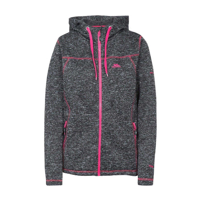 Black Marl - Front - Trespass Womens-Ladies Odelia Sweatshirt
