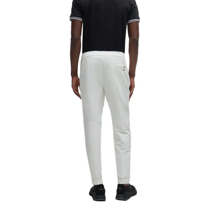 White - Back - Boss Mens T_Flex Golf Trousers