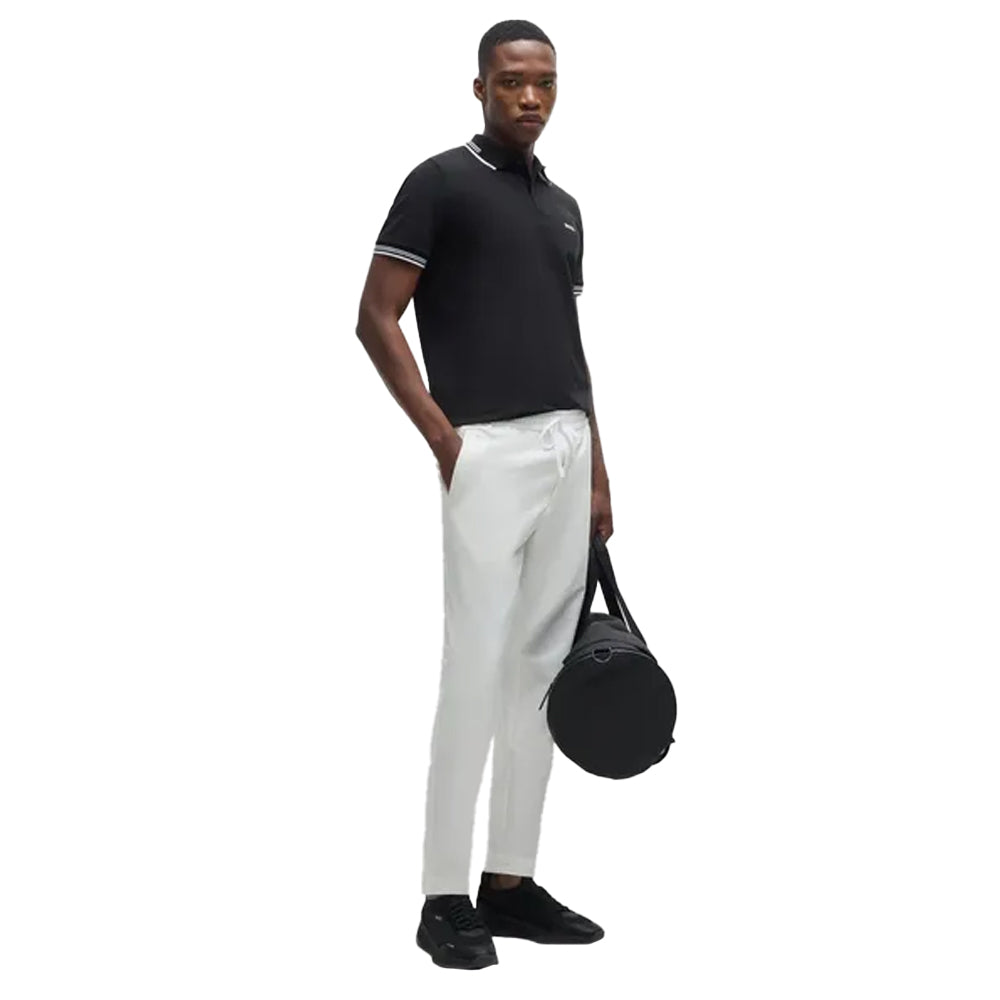 White - Side - Boss Mens T_Flex Golf Trousers