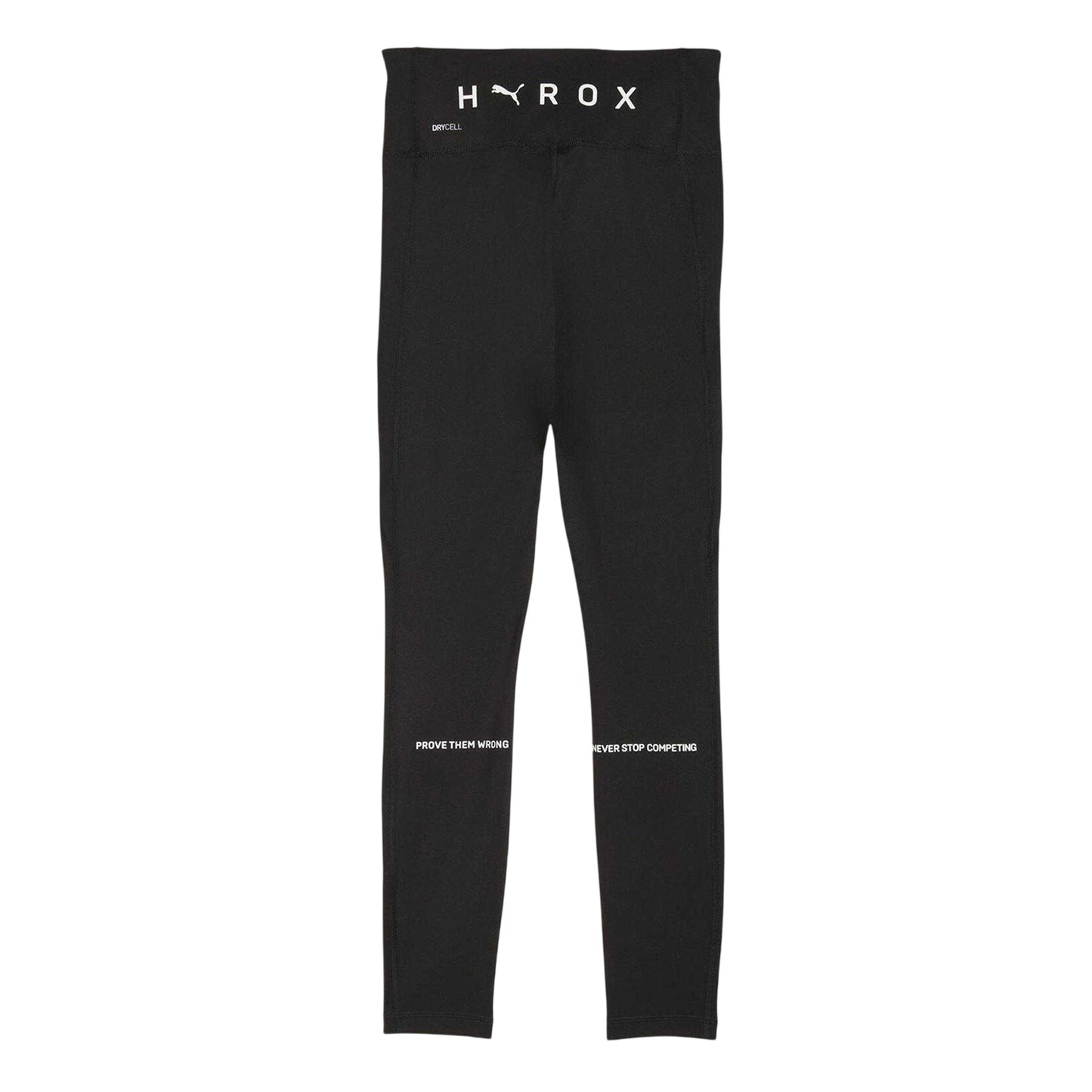 Puma Black - Back - Puma Womens-Ladies Hyrox Performance Compression Tight Leggings