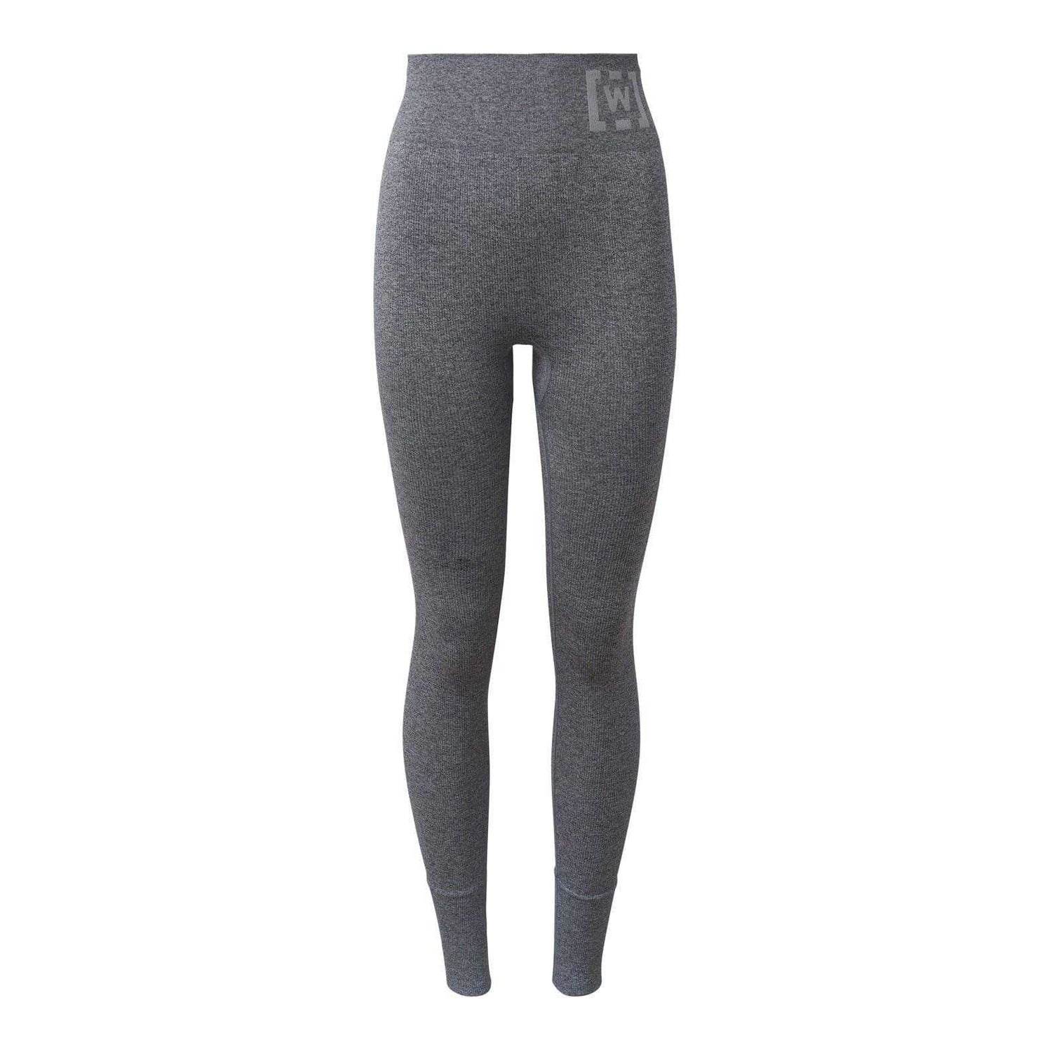 Grey - Front - Wolford Womens-Ladies Shaping Leggings