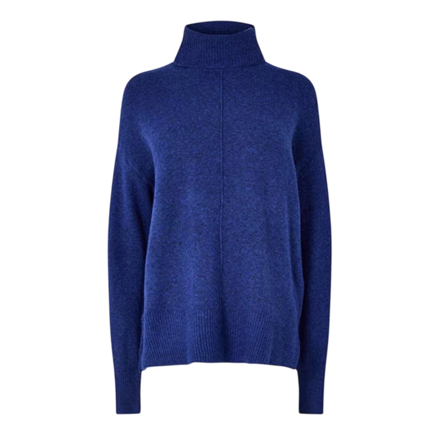 Blue - Front - Pieces Womens-Ladies Relaxed Fit Sweatshirt