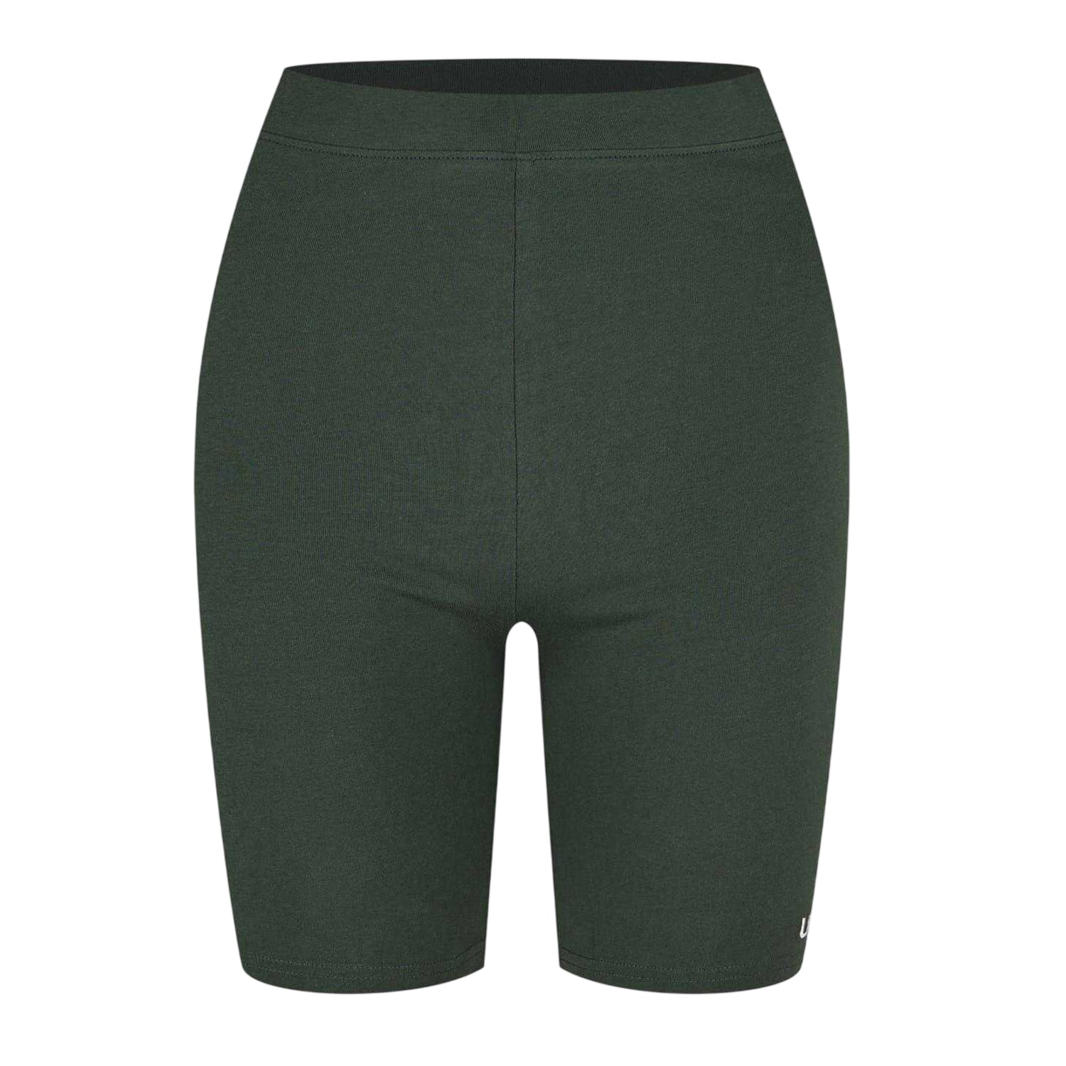 Khaki - Front - USA Pro Womens-Ladies Jersey Logo Slim Cycling Shorts