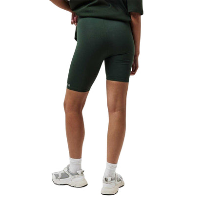 Khaki - Back - USA Pro Womens-Ladies Jersey Logo Slim Cycling Shorts
