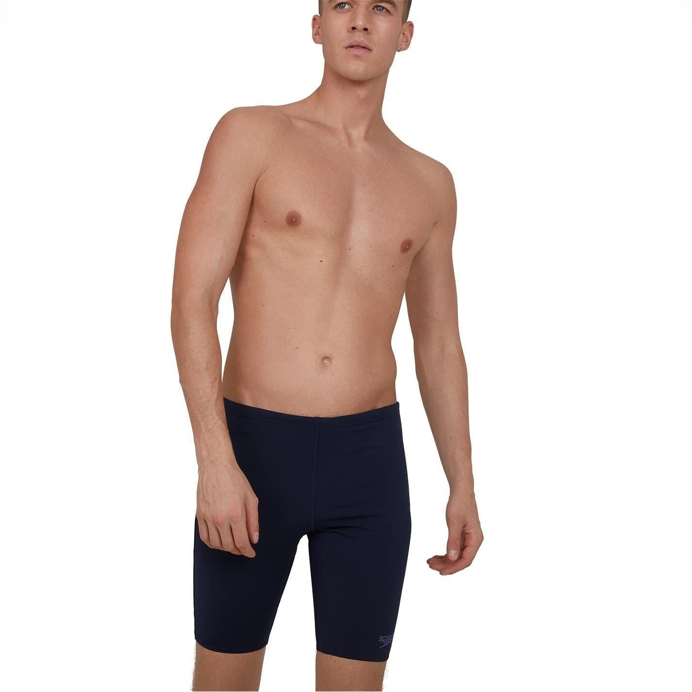 Navy - Side - Speedo Mens Endurance+ Swim Shorts