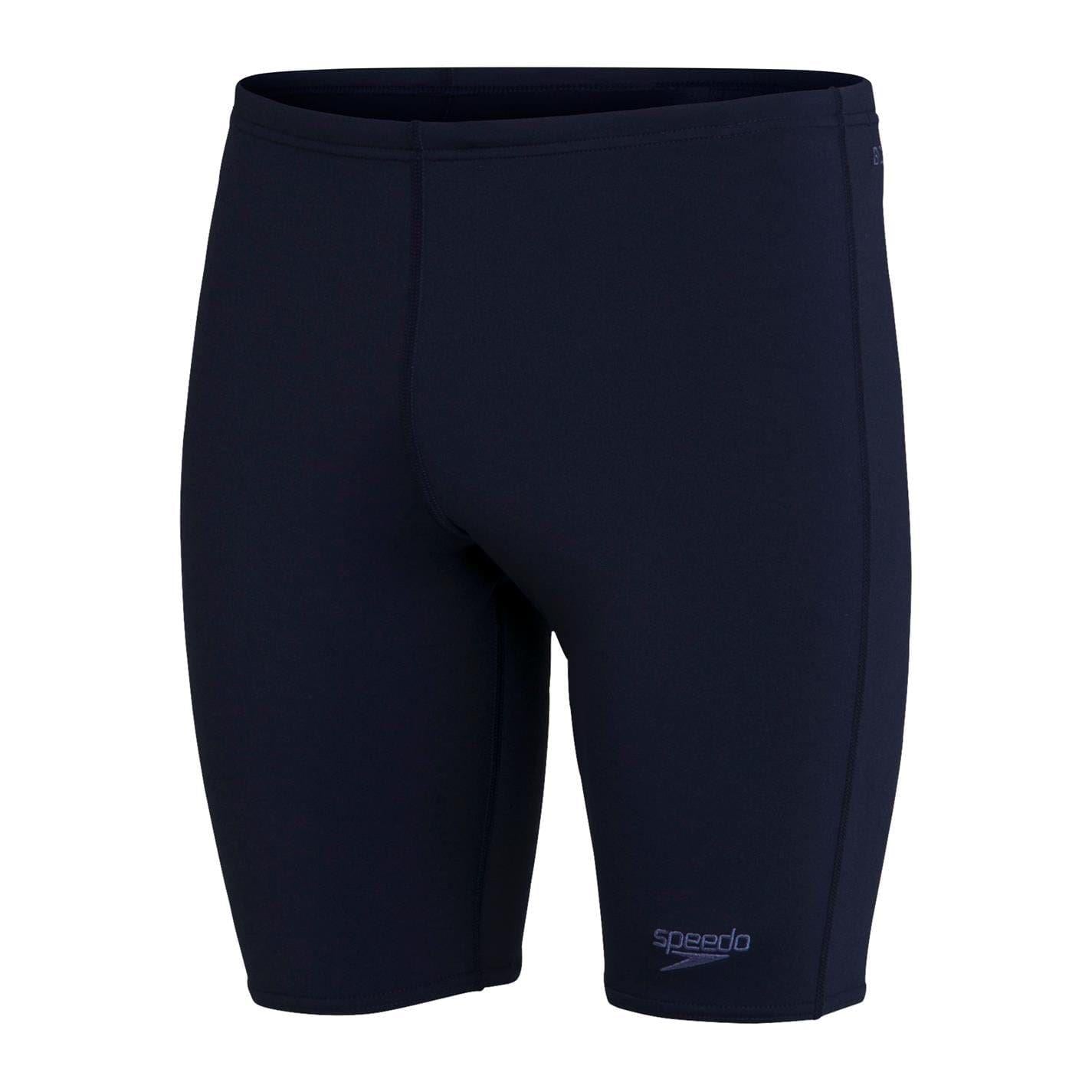 Navy - Front - Speedo Mens Endurance+ Swim Shorts
