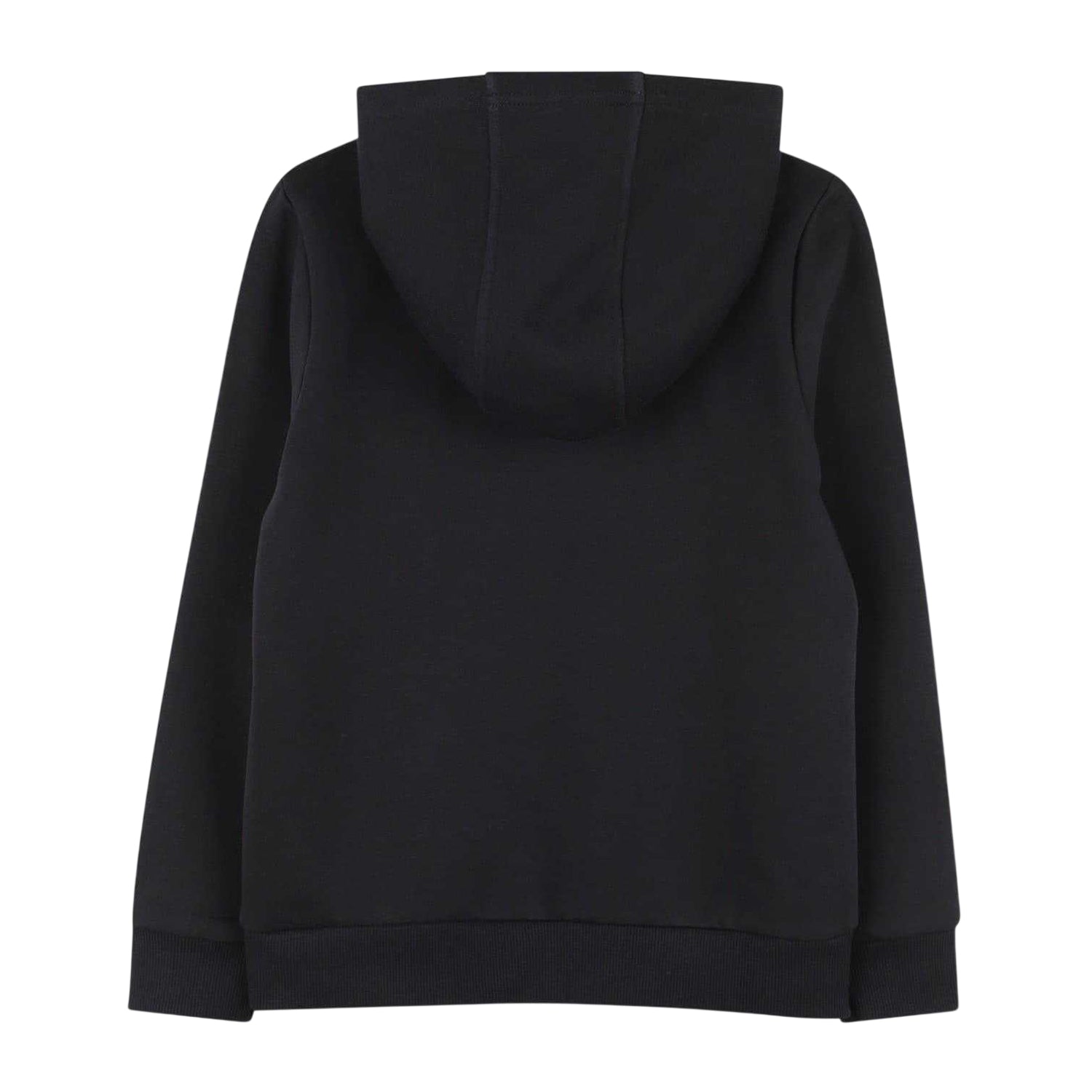 Black - Back - Boss Childrens-Kids Contrast Line Hoodie