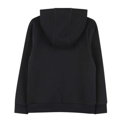 Black - Back - Boss Childrens-Kids Contrast Line Hoodie