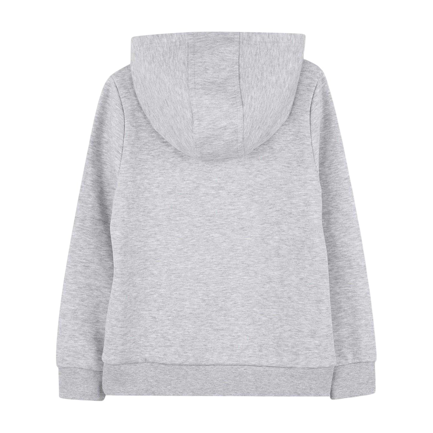 Grey - Back - Boss Childrens-Kids Contrast Line Hoodie
