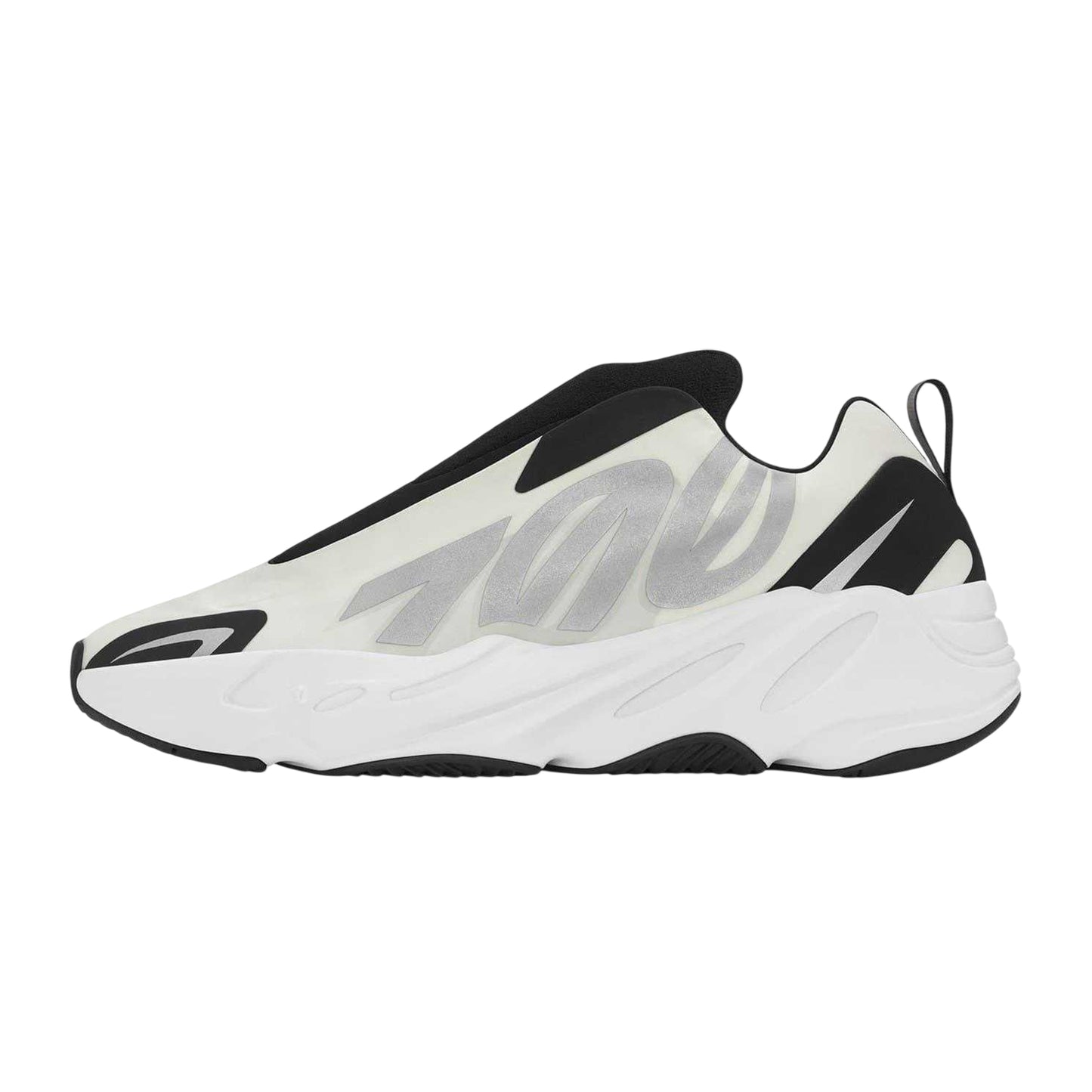 White-Black - Back - Yeezy Womens-Ladies 700 MNVN Trainers