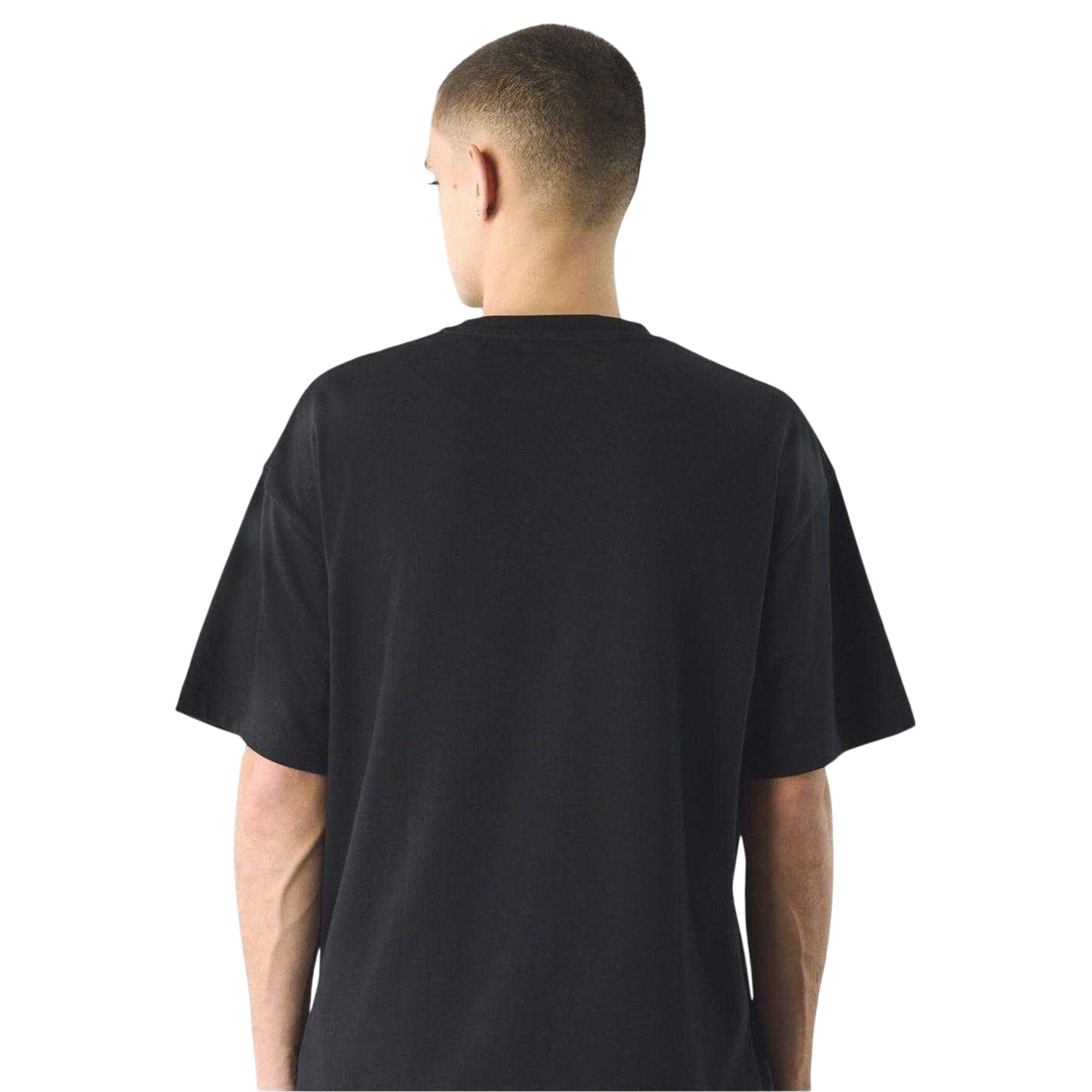 Black - Back - Pretty Green Mens If I Don´t Go Crazy Lettering Regular T-Shirt
