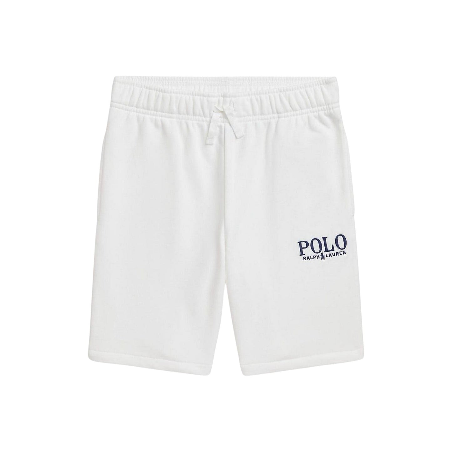 White - Front - Ralph Lauren Childrens-Kids Polo Logo Shorts