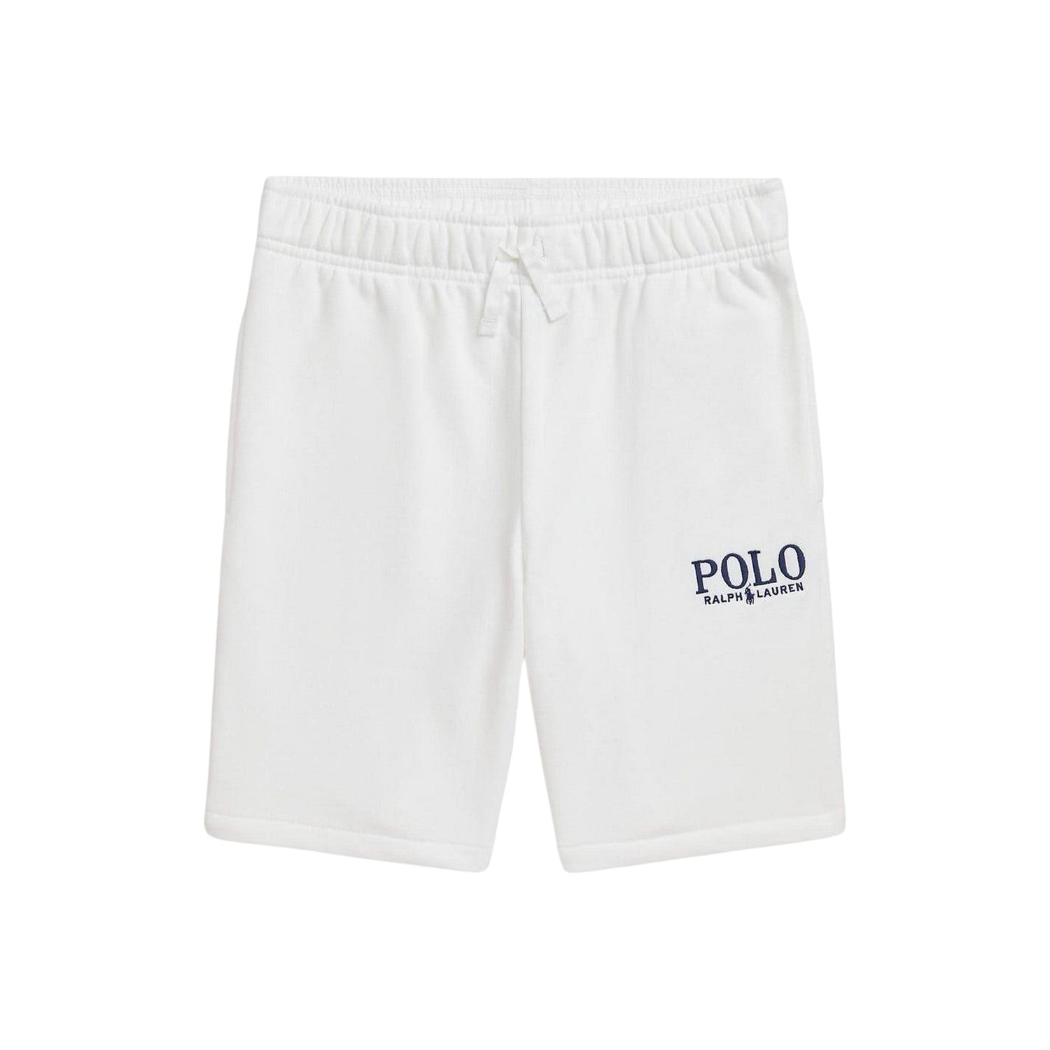 White - Front - Ralph Lauren Childrens-Kids Polo Logo Shorts