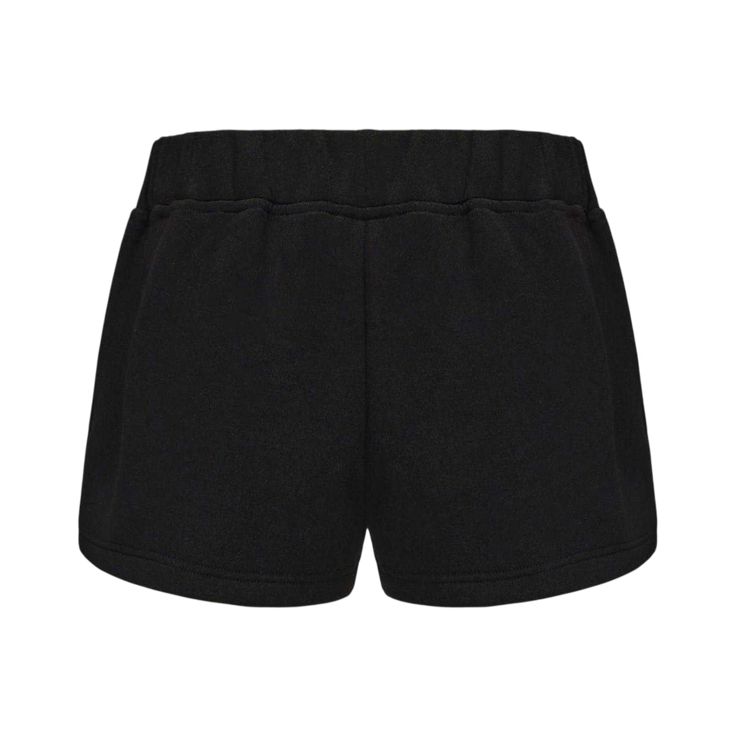 Black - Back - Slazenger Womens-Ladies Fleece Shorts