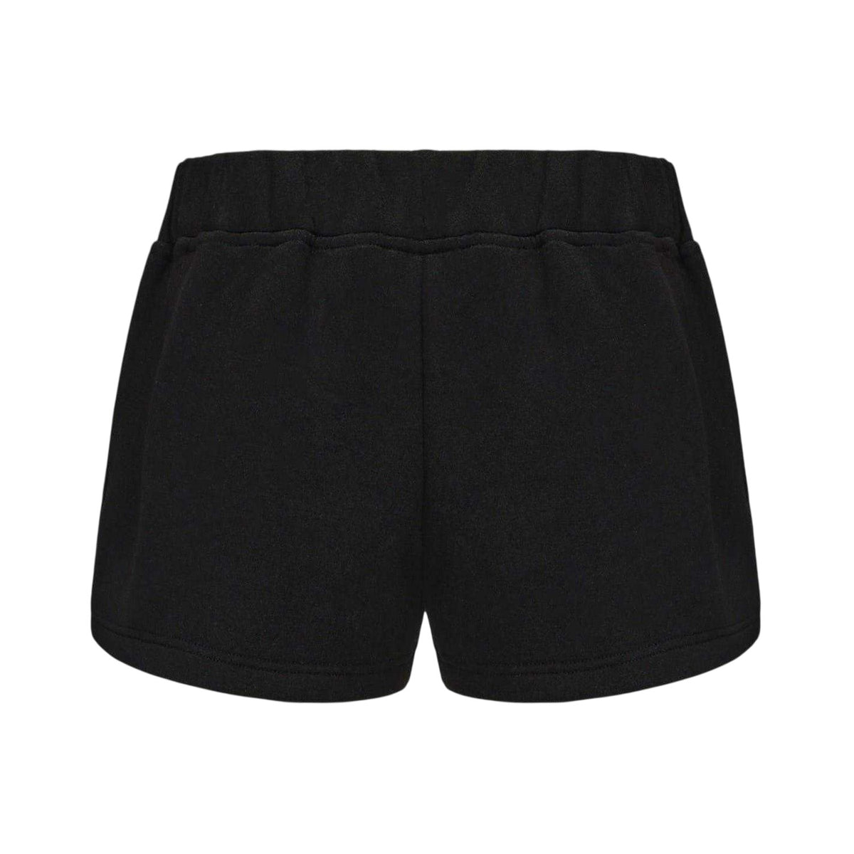 Black - Back - Slazenger Womens-Ladies Fleece Shorts