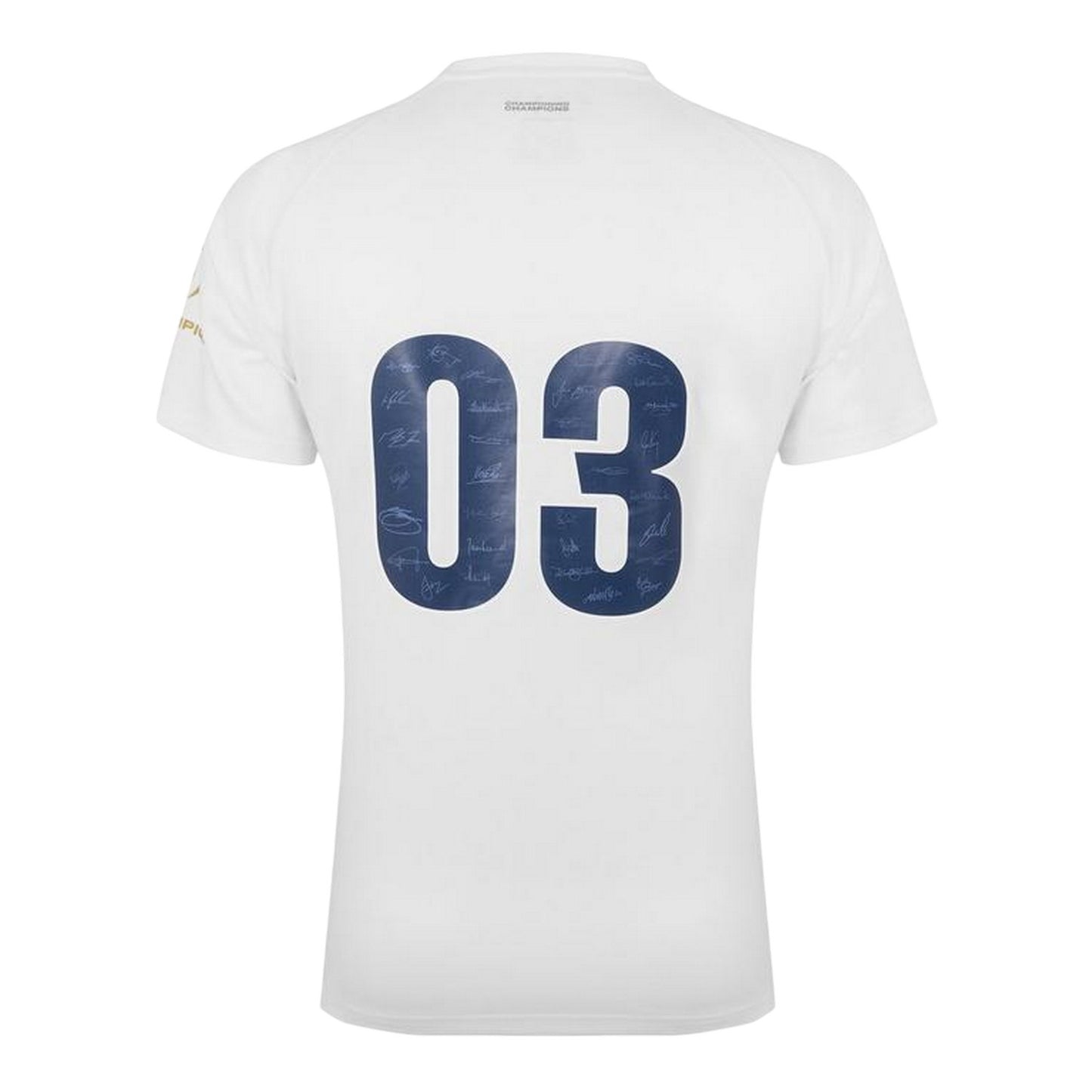 White - Back - Castore Childrens-Kids World Cup 2003 England Rugby T-Shirt