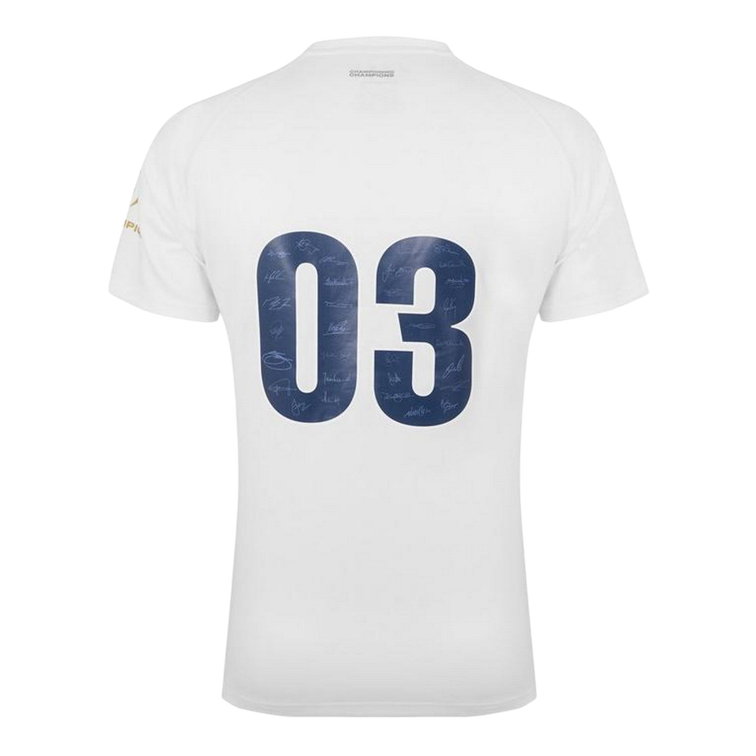 White - Back - Castore Childrens-Kids World Cup 2003 England Rugby T-Shirt
