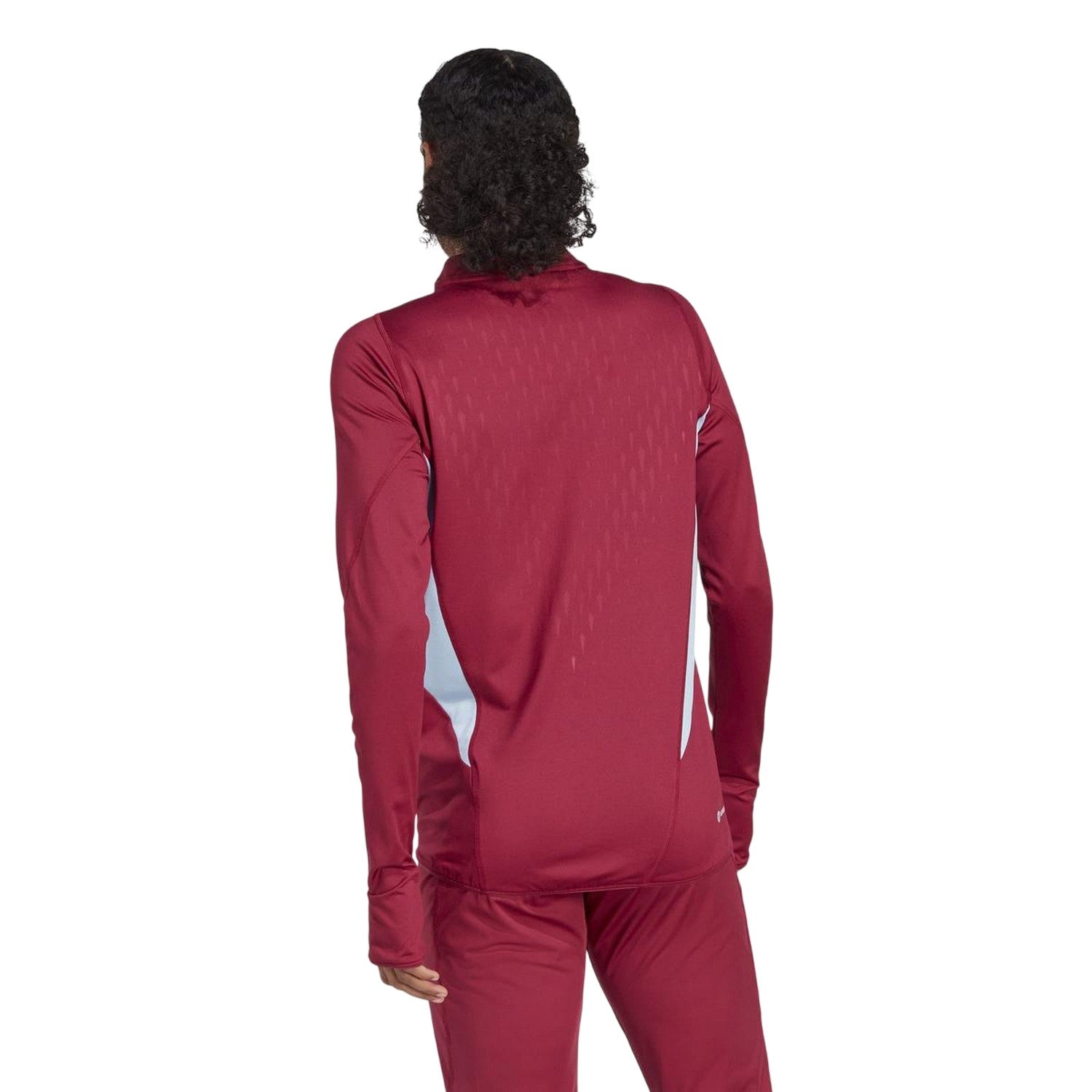 Ruby - Back - Adidas Womens-Ladies Trio 23 Pro Spain Training Top