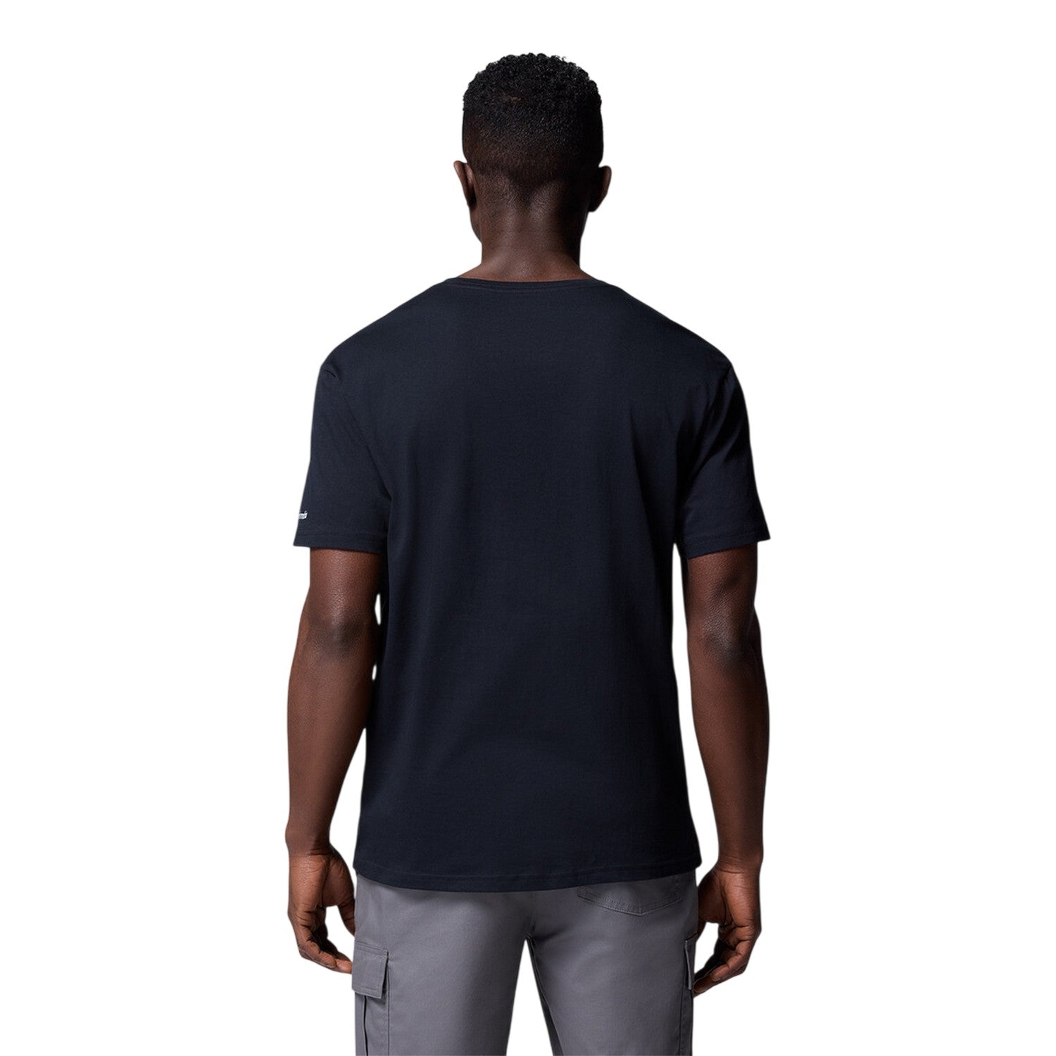 Black - Back - Columbia Mens Path Lake II Crew Neck Regular T-Shirt