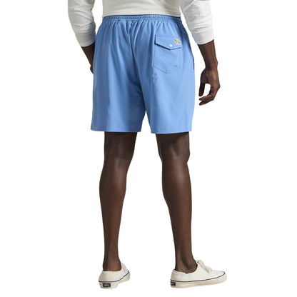 Light Blue - Back - Ralph Lauren Mens Traveller Swim Shorts