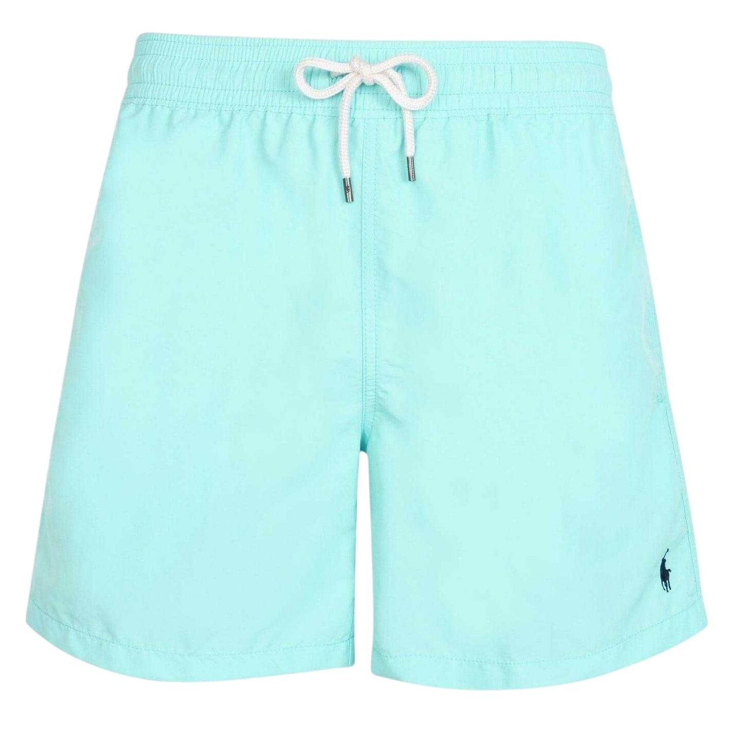 Teal Blue - Front - Ralph Lauren Mens Traveller Swim Shorts