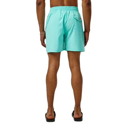 Teal Blue - Back - Ralph Lauren Mens Traveller Swim Shorts