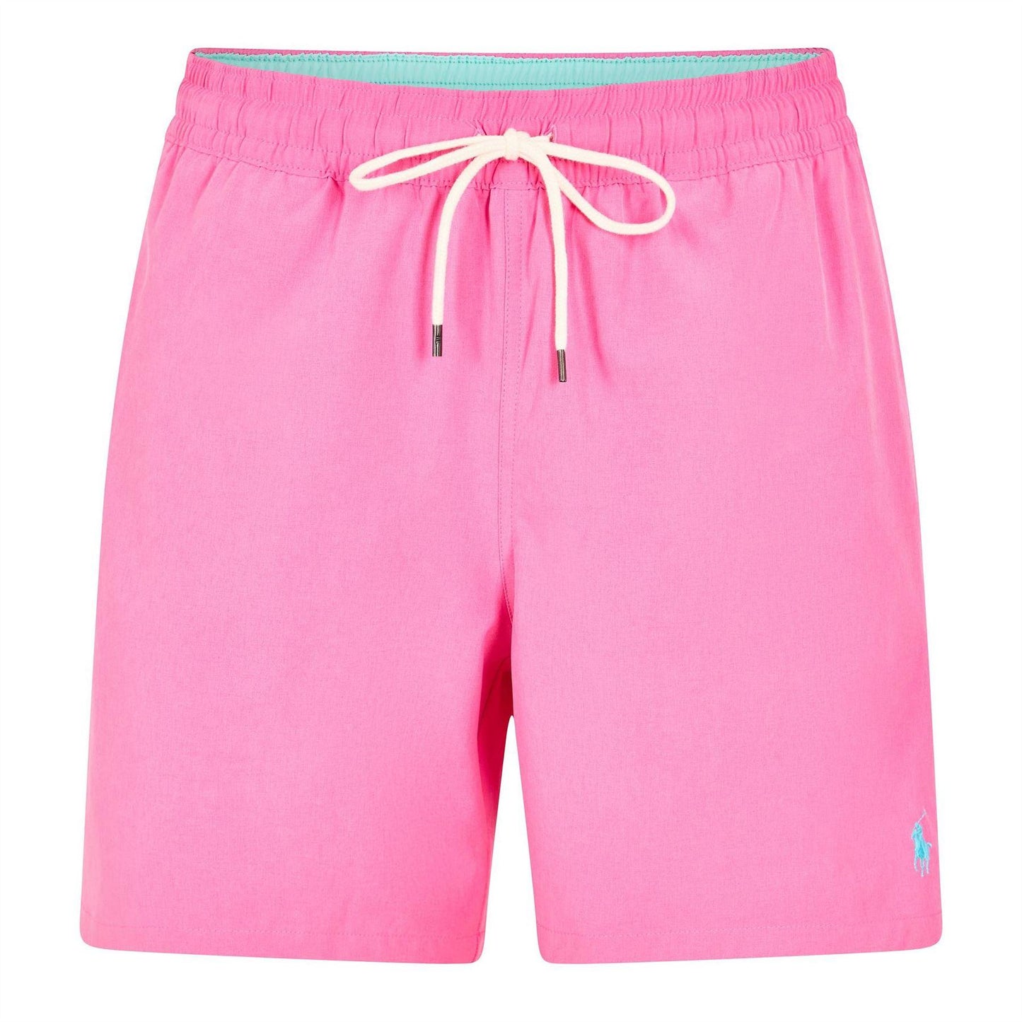 Pink - Front - Ralph Lauren Mens Traveller Swim Shorts