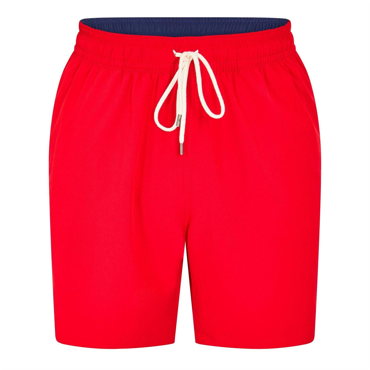 Red - Front - Ralph Lauren Mens Traveller Swim Shorts