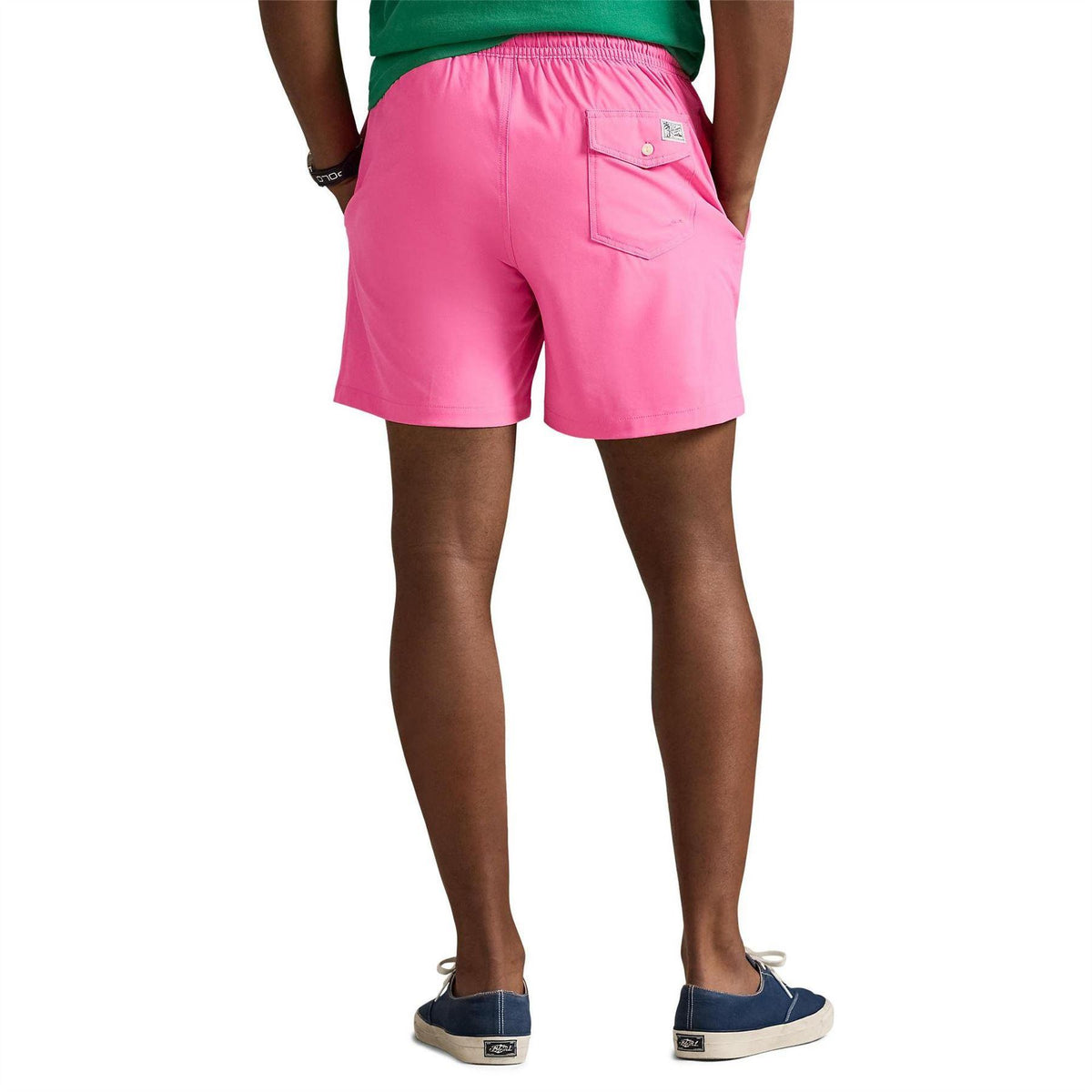 Pink - Lifestyle - Ralph Lauren Mens Traveller Swim Shorts